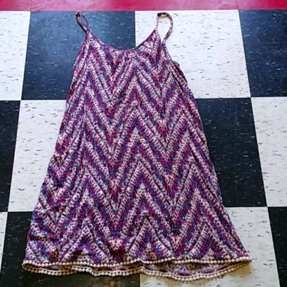 Colorful mini dress